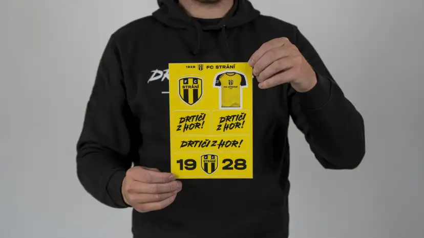 Sada nálepek - ŽLUTÁ