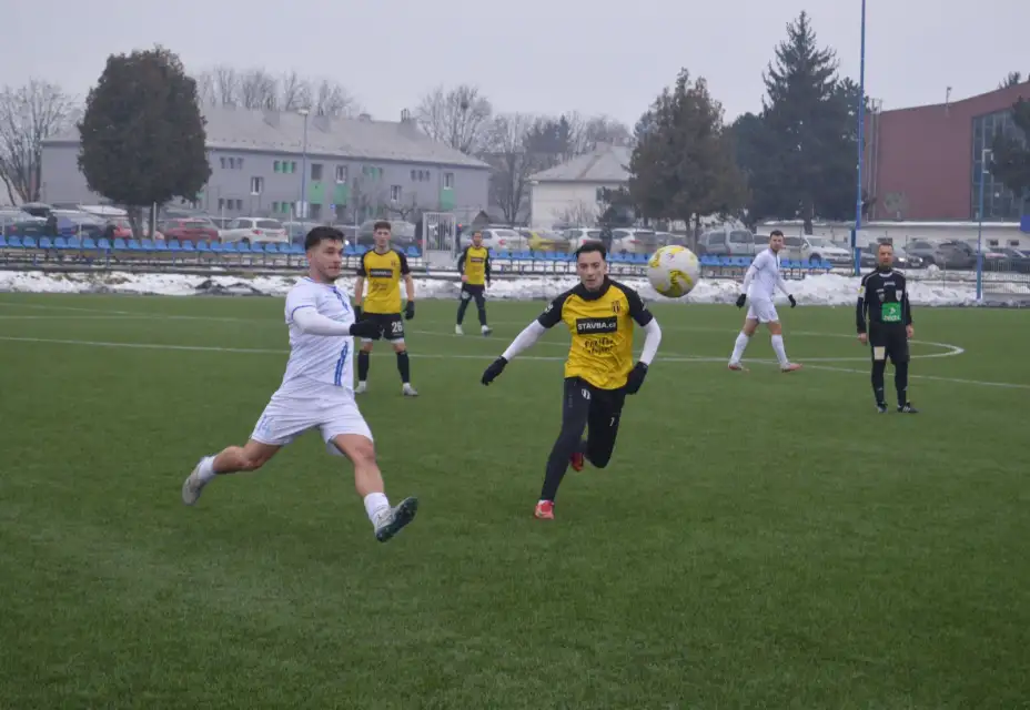 Druhé přípravné utkání prohráváme 1:0.
