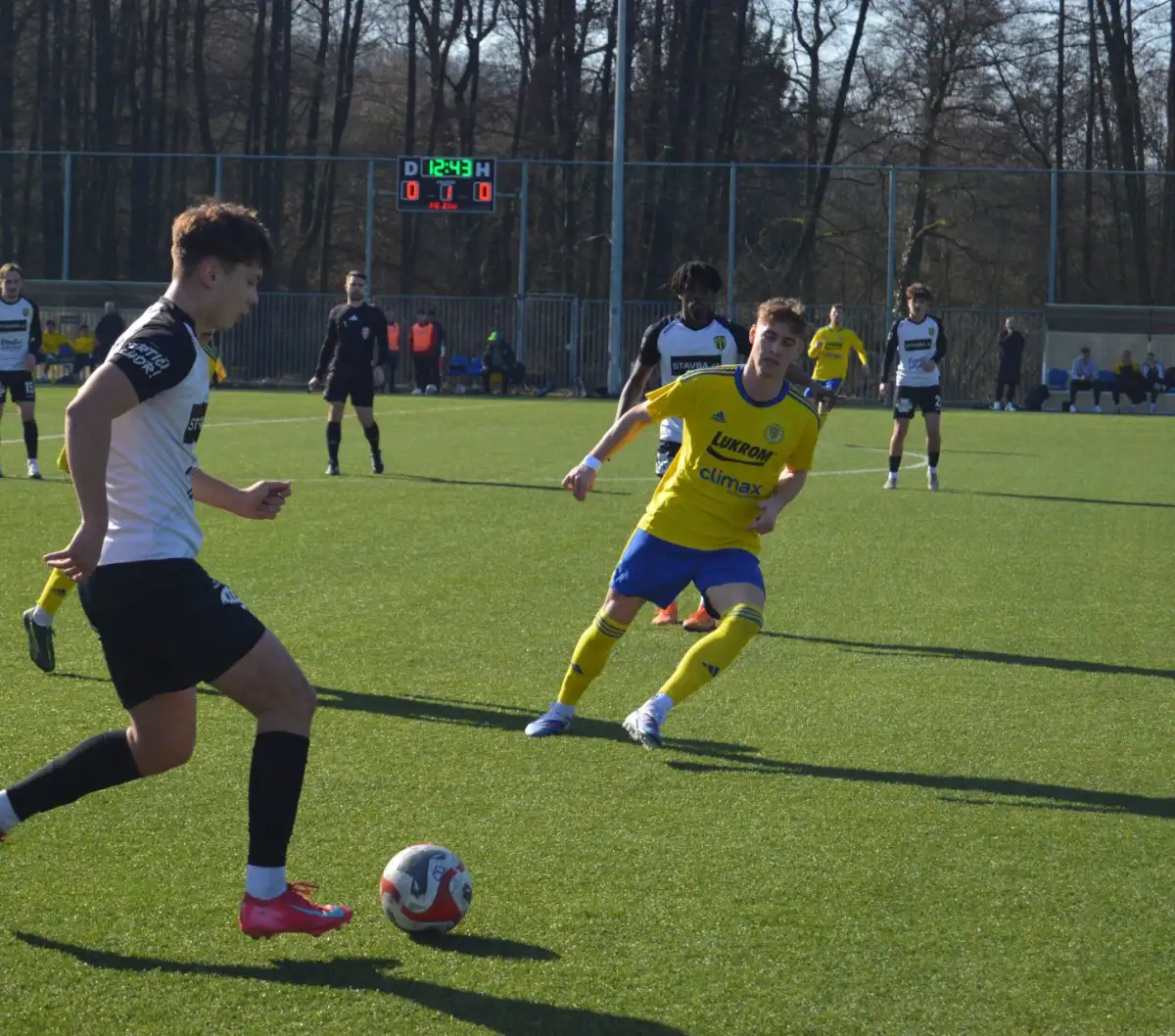 V generálce na jarní část soutěže jsme nestačili na zálohu Zlína